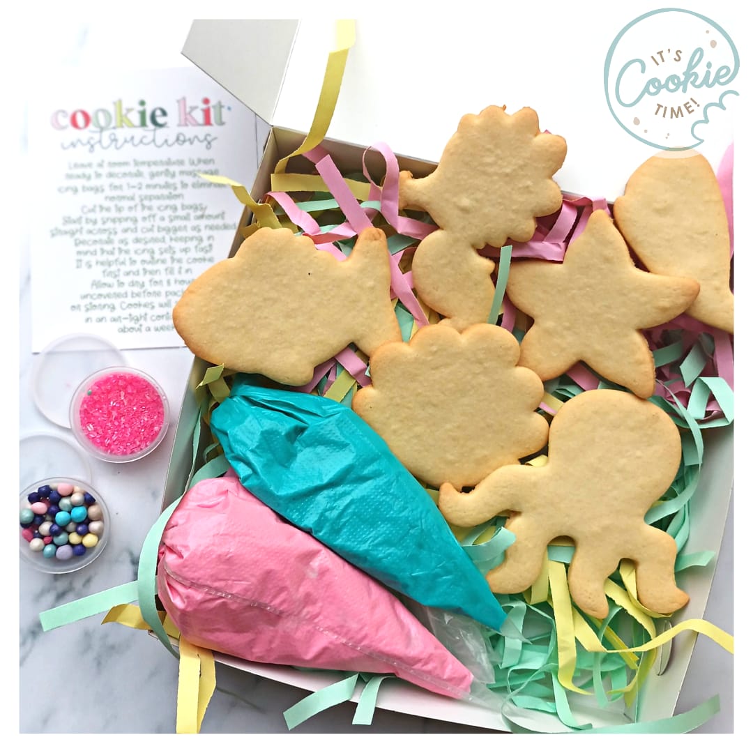 Decorate Your Own Cookie Kit UNDER THE SEA It's Cookie Time!