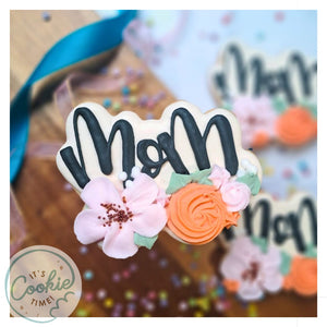 Mom Floral Plaque