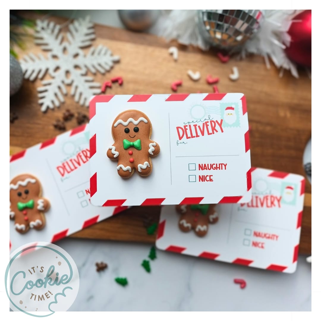Cookie Card - Twinkle Toes (sugar cookie base)